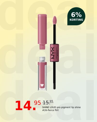 SHINE LOUD pro pigment lip shine #26-fierce flirt