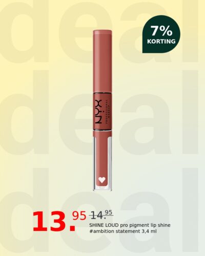 SHINE LOUD pro pigment lip shine #ambition statement 3,4 ml