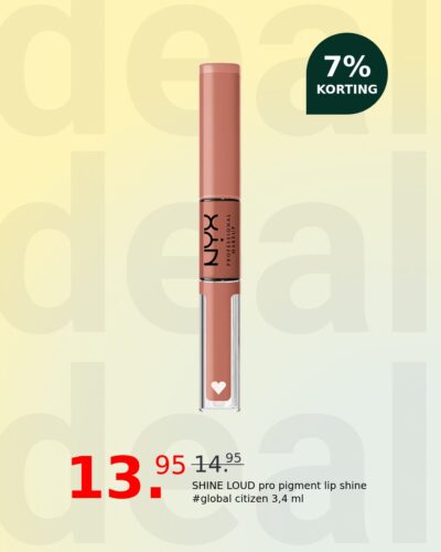 SHINE LOUD pro pigment lip shine #global citizen 3,4 ml