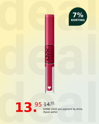 SHINE LOUD pro pigment lip shine #goal getter