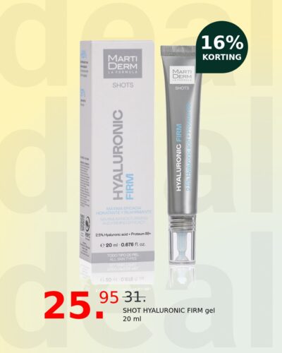 SHOT HYALURONIC FIRM gel 20 ml
