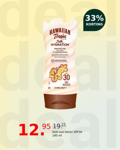 SILK sun lotion SPF30 180 ml