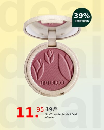 SILKY powder blush #field of roses