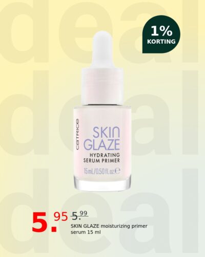 SKIN GLAZE moisturizing primer serum 15 ml