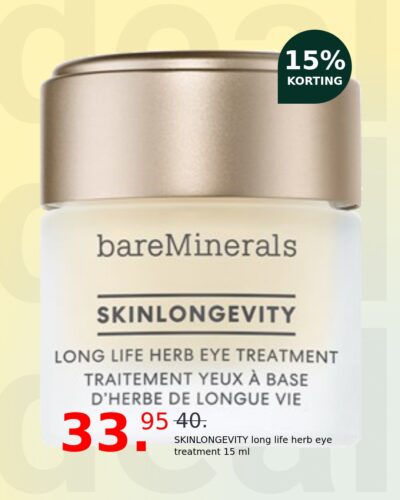 SKINLONGEVITY long life herb eye treatment 15 ml