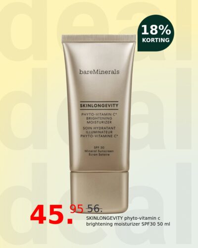 SKINLONGEVITY phyto-vitamin c brightening moisturizer SPF30 50 ml