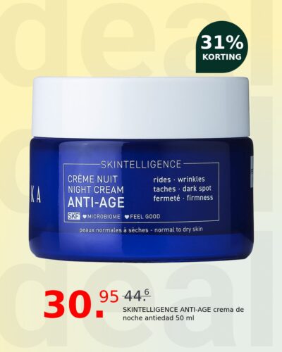 SKINTELLIGENCE ANTI-AGE crema de noche antiedad 50 ml