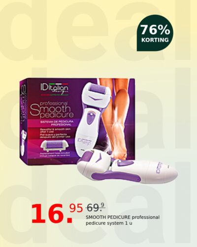 SMOOTH PEDICURE professional pedicure system 1 u