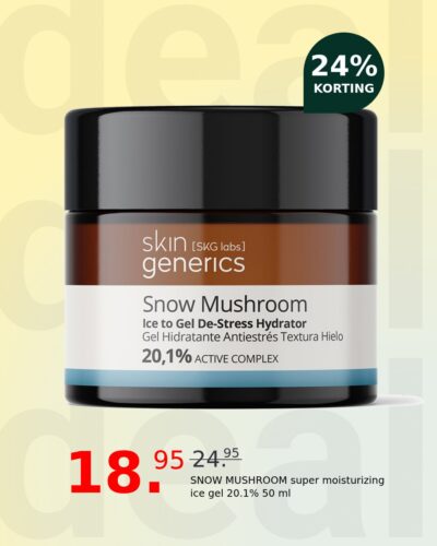 SNOW MUSHROOM super moisturizing ice gel 20.1% 50 ml