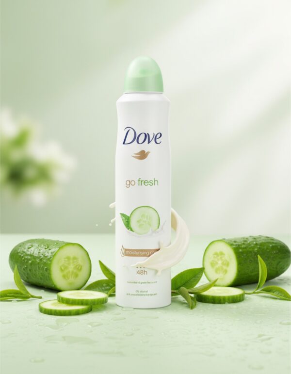 GO FRESH cucumber & green tea deo spray 250 ml