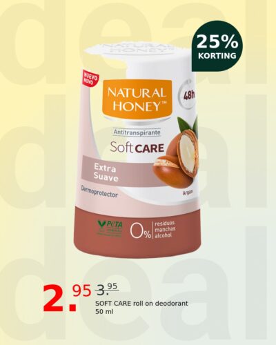 SOFT CARE roll on deodorant 50 ml