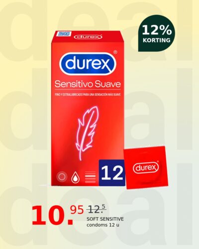 SOFT SENSITIVE condoms 12 u
