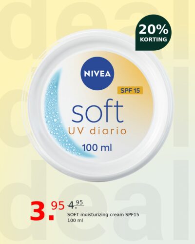 SOFT moisturizing cream SPF15 100 ml