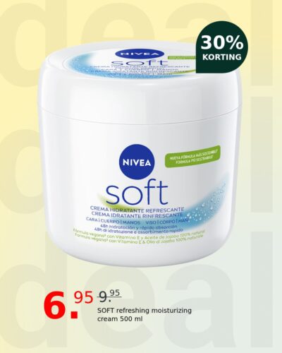SOFT refreshing moisturizing cream 500 ml