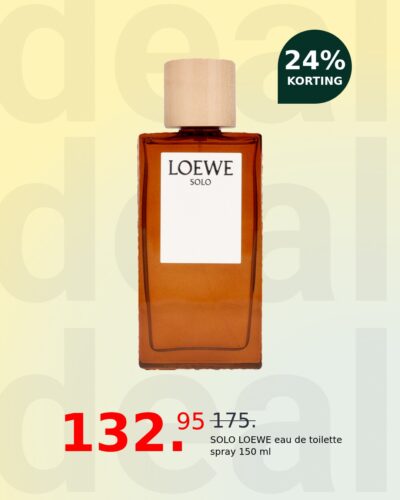 SOLO LOEWE eau de toilette spray 150 ml