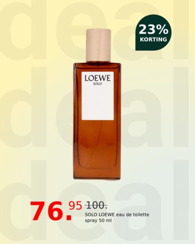 SOLO LOEWE eau de toilette spray 50 ml