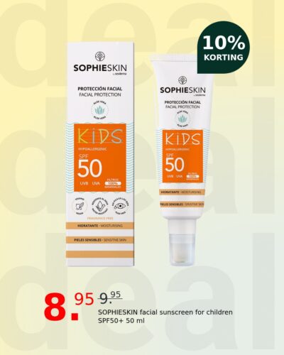 SOPHIESKIN facial sunscreen for children SPF50+ 50 ml