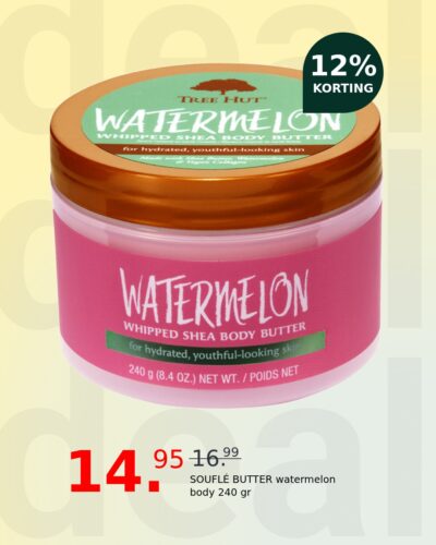 SOUFLÉ BUTTER watermelon body 240 gr