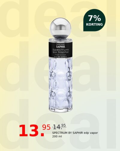 SPECTRUM BY SAPHIR edp vapor 200 ml