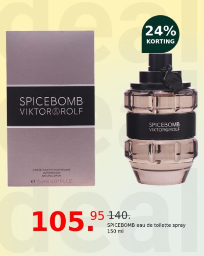 SPICEBOMB eau de toilette spray 150 ml