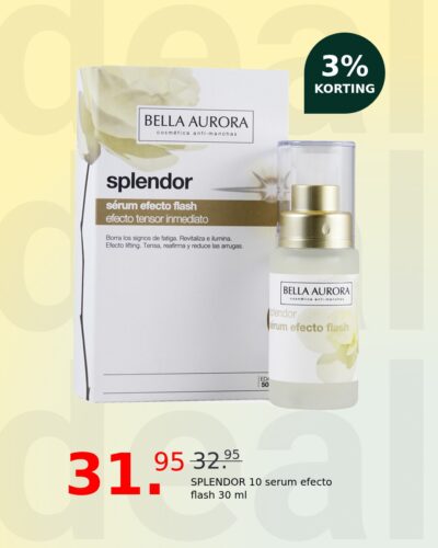 SPLENDOR 10 serum efecto flash 30 ml