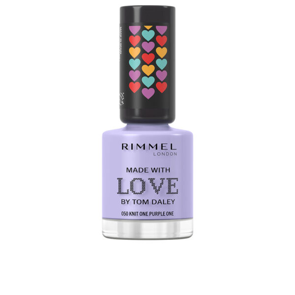 MADE WITH LOVE by Tom Daley nail polish #050-knit one purple one 8 ml