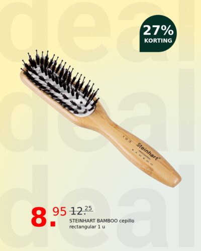 STEINHART BAMBOO cepillo rectangular 1 u