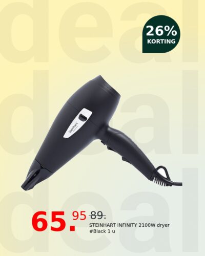 STEINHART INFINITY 2100W dryer #Black 1 u