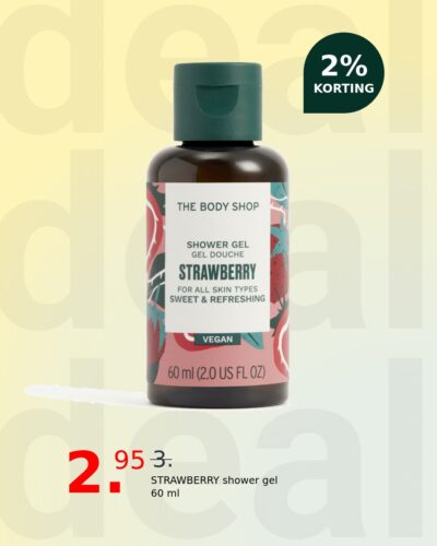 STRAWBERRY shower gel 60 ml