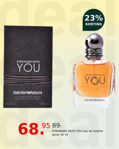 STRONGER WITH YOU eau de toilette spray 50 ml