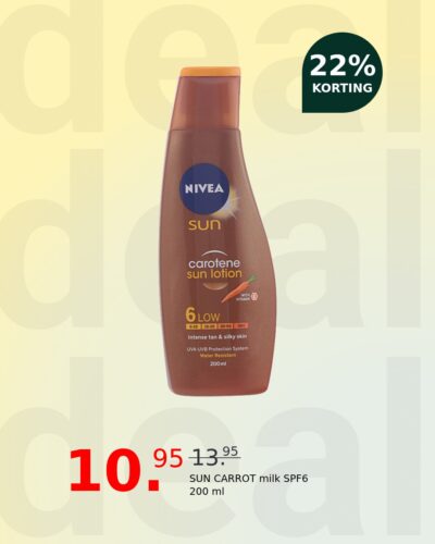 SUN CARROT milk SPF6 200 ml