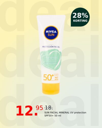 SUN FACIAL MINERAL UV protection SPF50+ 50 ml