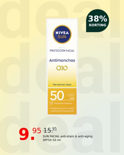 SUN FACIAL anti-stain & anti-aging SPF50 50 ml