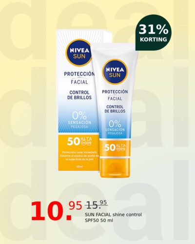 SUN FACIAL shine control SPF50 50 ml