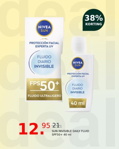 SUN INVISIBLE DAILY FLUID SPF50+ 40 ml