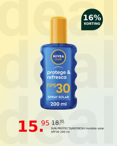 SUN PROTECT&REFRESH invisible solar SPF30 200 ml