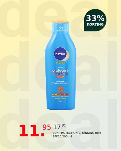 SUN PROTECTION & TANNING milk SPF30 200 ml