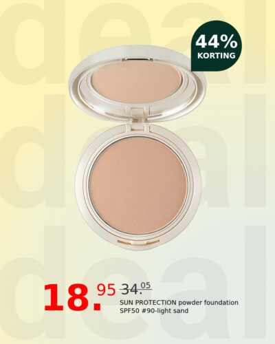SUN PROTECTION powder foundation SPF50 #90-light sand