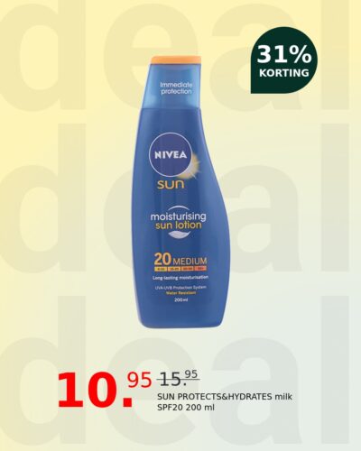 SUN PROTECTS&HYDRATES milk SPF20 200 ml