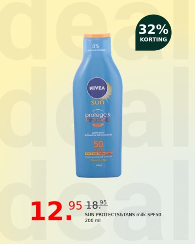 SUN PROTECTS&TANS milk SPF50 200 ml
