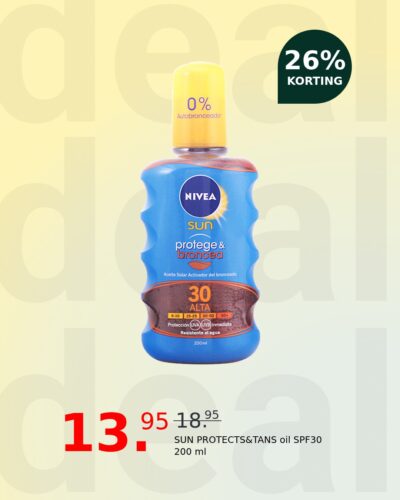 SUN PROTECTS&TANS oil SPF30 200 ml