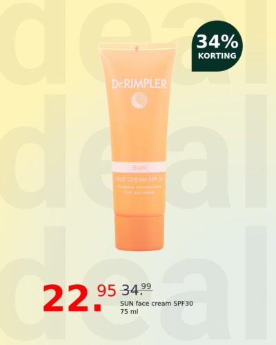 SUN face cream SPF30 75 ml
