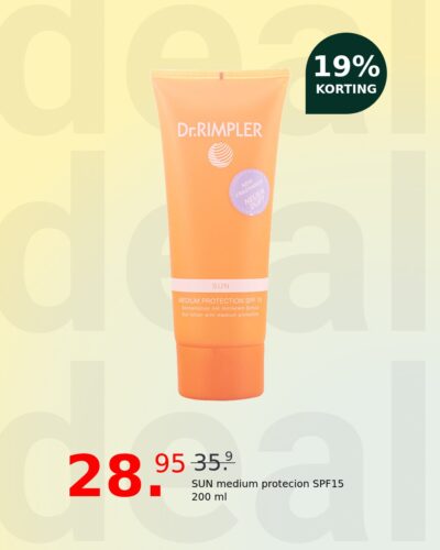 SUN medium protecion SPF15 200 ml