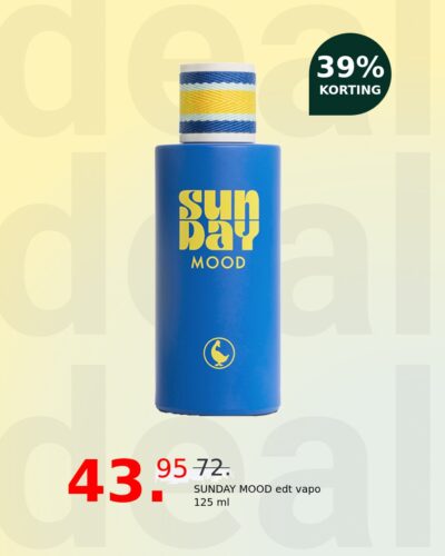 SUNDAY MOOD edt vapo 125 ml
