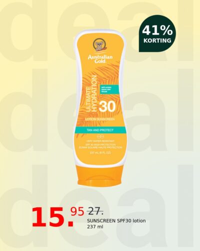 SUNSCREEN SPF30 lotion 237 ml