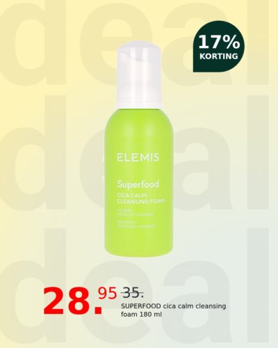 SUPERFOOD cica calm cleansing foam 180 ml
