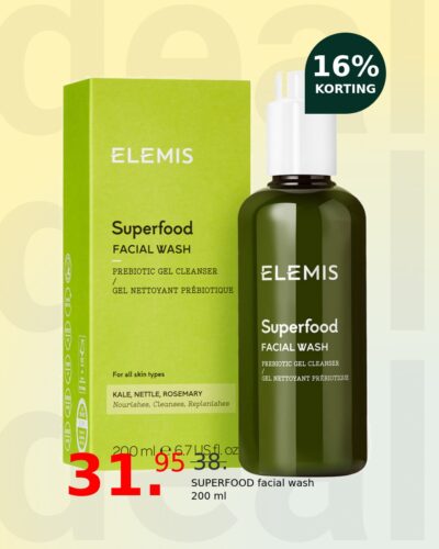 SUPERFOOD facial wash 200 ml