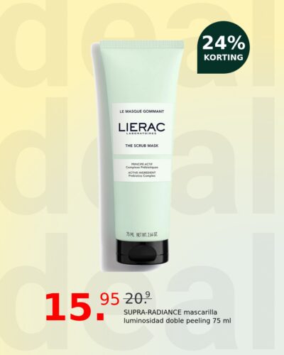 SUPRA-RADIANCE mascarilla luminosidad doble peeling 75 ml
