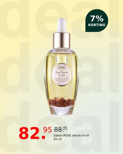 Sabon ROSE serum in-oil 50 ml