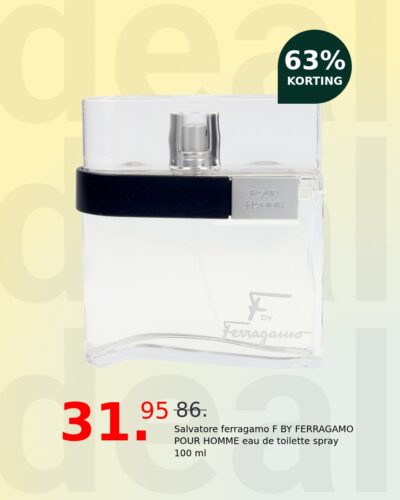 Salvatore ferragamo F BY FERRAGAMO POUR HOMME eau de toilette spray 100 ml